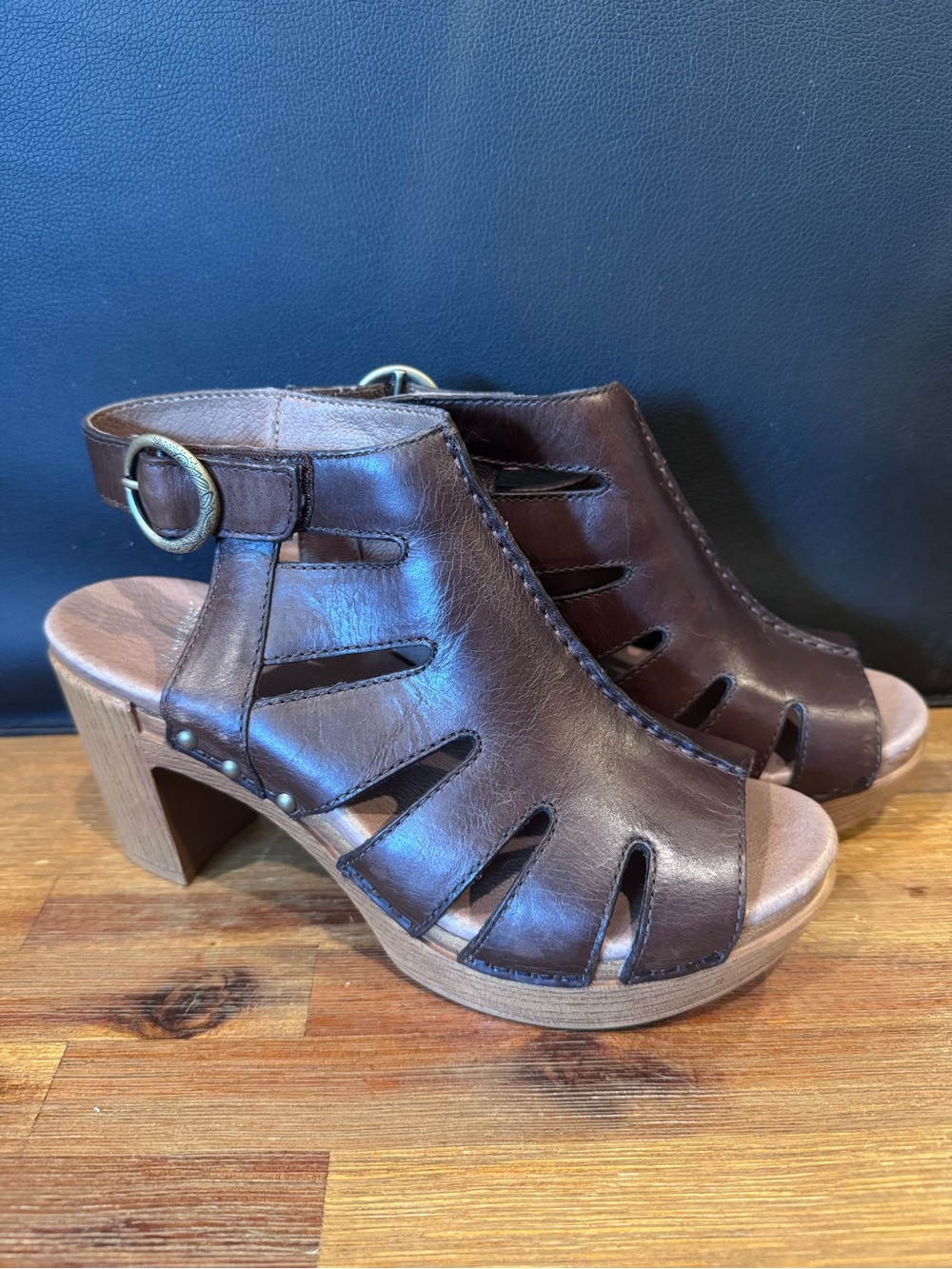 NWOT Dansko Demetra Platform Sandals - Size 37/US 6.5-7